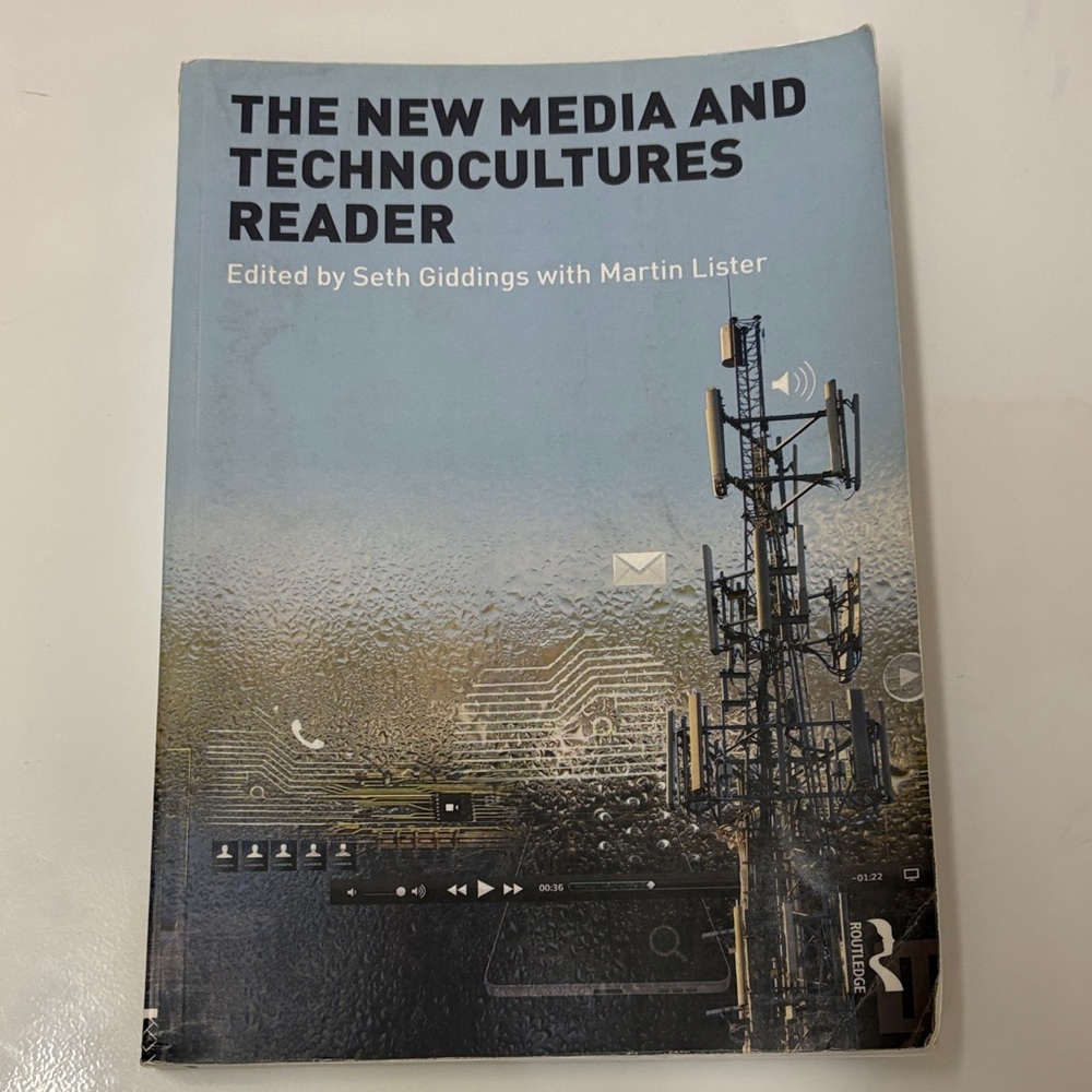 The New Media and Technocultures Reader - textbook